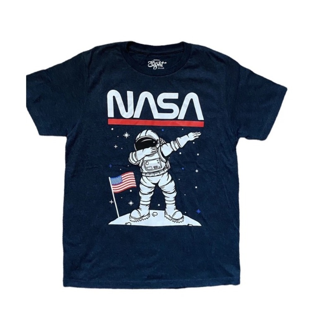 Eighty Eight Brand Kids NASA Astronaut Dabbing‎ Graphic T Shirt Size 6